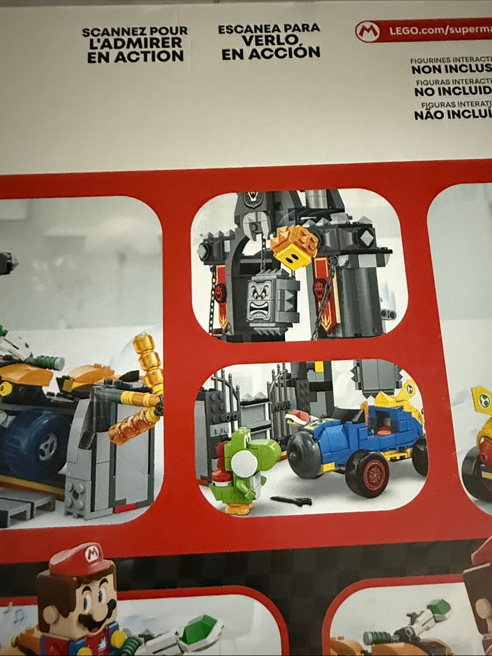 Lego Mario Kart Bowser Castle Showdown – Red, Black, Yellow - Picture 4 of 11
